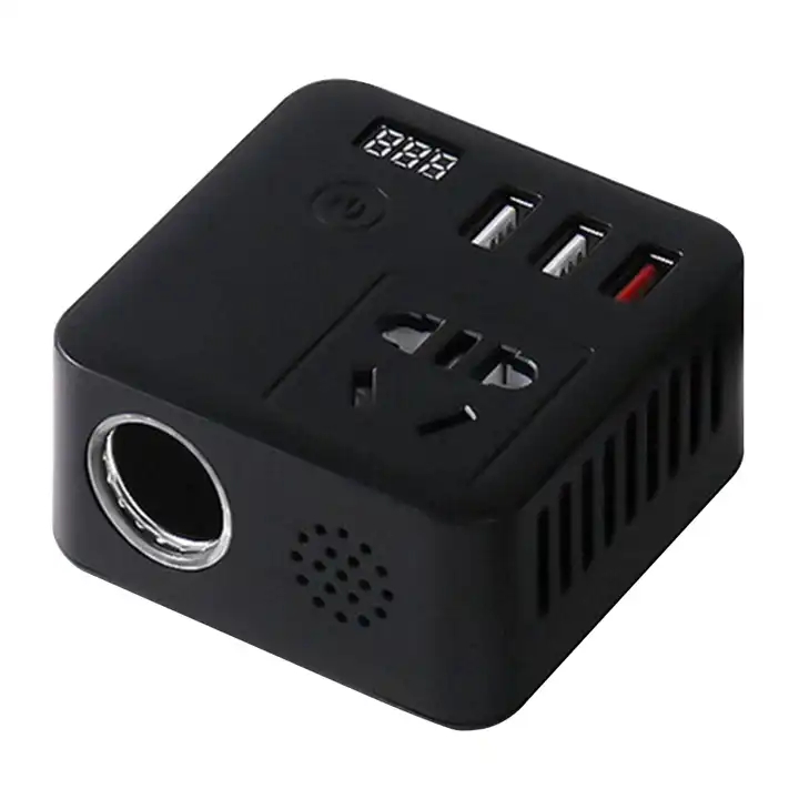 Car 150W Magnetic Charger For Smartphone Power Inverter 12V 24V Car Phone Inverter Charger Power Inverter Electric Cars