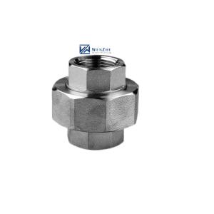 China Equal Forged Stainless Steel 304 316 316L High Pressure Socket Weld Union 1&quot; DN25 factory
