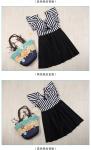 Women Pink Mermaid Dress Female Girls Summer Sleeveless Trumpet Dresses Floral