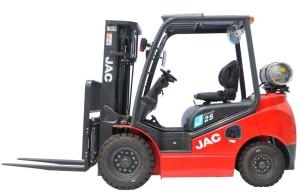 China 2.5 Ton Liquefied Petroleum LPG Forklift Trucks With Optional Nissan Engine factory