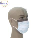 Custom 4ply Type IIR FM 44EE Non Woven Fabric Disposable Face Mask