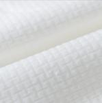 110g White EF Grain 100%Viscose Cross Spunlaced Non-Woven Cotton Tissue, Wet