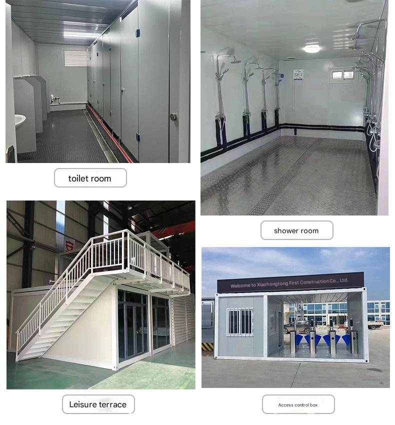 Guard House Container Folding Packing Box Room Prefabricated Activity Full House Board Room Mobile Office Easy to Install