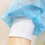Blue 35G Biodegradable Disposable Isolation Gowns
