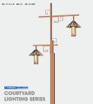 China Retro style solar powered solar light street light 400w 40w 50 watt 50w