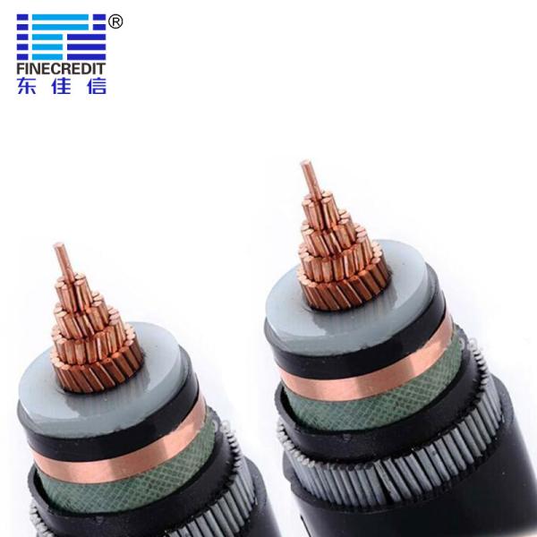 300mm2 Armoured Xlpe Cable , YJV22 8.7/15KV N2XRY STA 3 Core Insulated Power