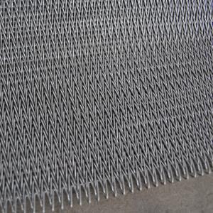 China Stainless Steel Flat Flex Conveyor Belt for Baking Frying Cooling Belt Food Grade Wire Mesh Conveyor Belt factory