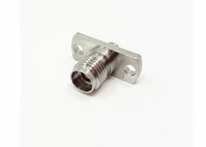 China 2 Holes 2.92mm K Connector Flange Panel Mount factory