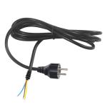 EU Plug to Tinned Stripped Wire Power Cord 2-Pin Euro Cable