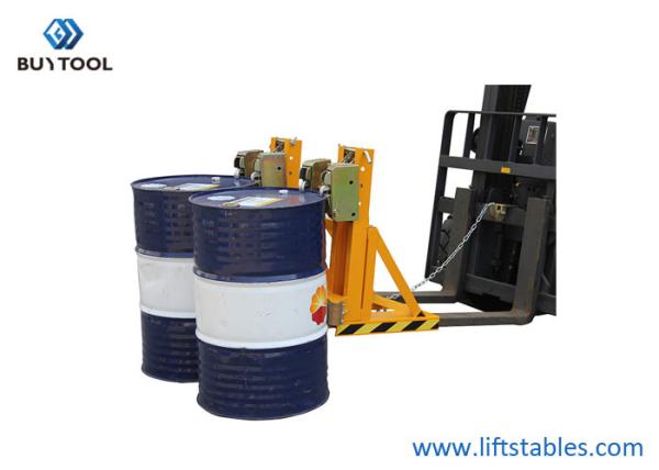 Double Drums Forklift Attachment Forklift Barrel Grabber Barrel Lifter Ali Grip