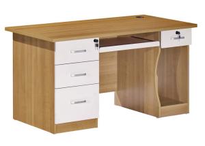 China 1.4m Length Office Computer Desk Melamine Laminated Chipboard Materials factory