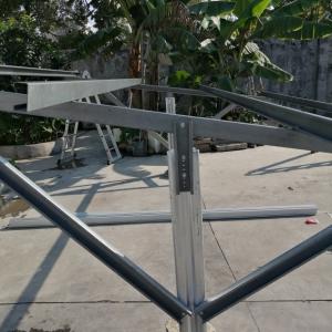 Gi Bracket Heavy Duty Solar Ground Mount System Racks Faster Deployment Solar
