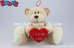 China Manufactured Big Feet Teddy Bear Toy With Red Heart