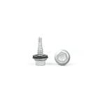 Steel Hex Head Self-Drilling Roofing Tek Screws with Rubber Washers Stitch Screw