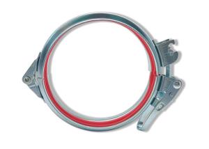 China 150mm Galvanized Pipe Clamp For Dust Collection System factory