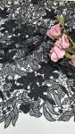 Lace Luxary Chemical Lace Fabric Leafy Romantic Lace for Wedding Couture and