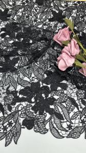 China Lace Luxury Chemical Lace Fabric Leafy Romantic Lace for Wedding Couture and Dresses factory
