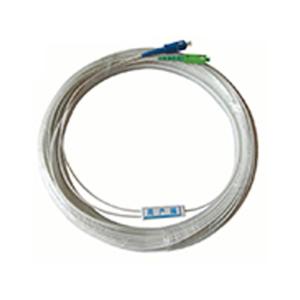 China Fiber Optic Jumper Single Ended Indoor Leather Cord Jumper factory