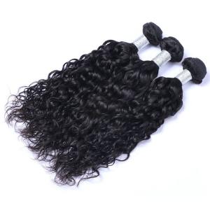 China 100% Peruvian Human Hair Extensions With 4x4 Virgin Hair Lace Closure factory