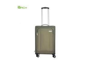 China 300D Polyester Soft Sided Luggage with Stylish Flight Wheels and Internal Trolley System factory