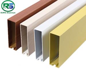 China Decorative Multicolor Aluminium Strip Ceiling Tile Fireproof 1.2mm factory