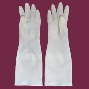 China 15Mil Waterproof Gloves For Washing Dishes 38cm Restaurant Nitrile Gloves factory