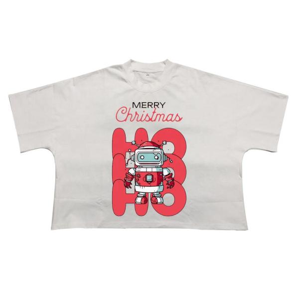 Custom DTG Print Men's Cropped Mock Neck T-Shirt Oversized S-5XL Thick Cotton