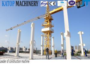 China QTZ160 TC6515 China model 50m height strong tower crane with 10t load factory