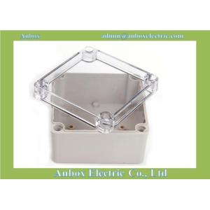 125*125*75mm ip66 electrical clear plastic case