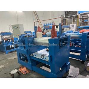 18KW Two Roll Open Rubber Mixing Mill 250mm Reclaimed Rubber Sheet Machine