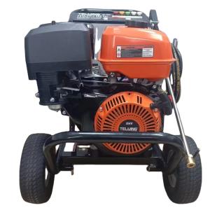China 190F Engine Gasoline Car Washer 4200psi/289bar Air Cooled 4 Stroke With Triplex Pump factory