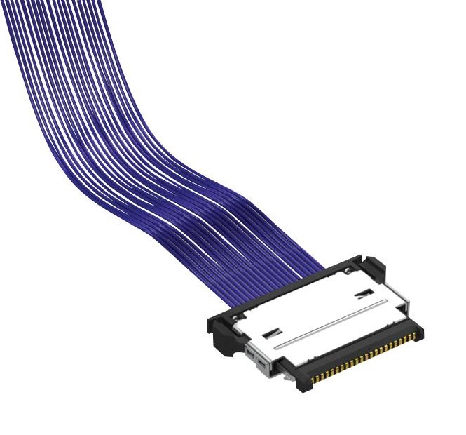 30 Pin Micro Coaxial LVDS LCD Cable 20728 030T 01 20777 030T 01
