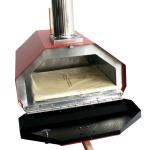 16 Inch Portable Pellet Pizza Maker Stove with Orange Color and Powder Spraying