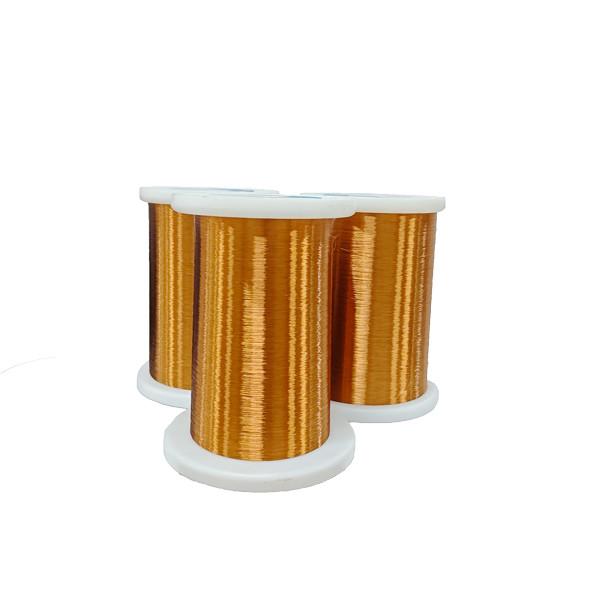 Modified Polyester Enameled Copper Winding Wire AWG 38-8 For High Temperature