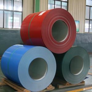 China PPAL 0.013mm H24 1050 Color Coated Aluminium Coil factory