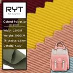 100% Nylon Twill 420D Polyester Oxford Waterproof PU Woven Fabric