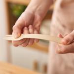 Environmentally Friendly Wood Cutlery Disposable Wooden Fork For Takeaway