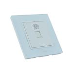 Wall Telephone Socket Rj11 Tempered Glass Frame Multi Color Panel