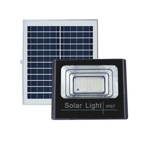 China Plastic Housing IP67 Outdoor Solar Lights Spotlights 60W 225 Lamp Bead factory
