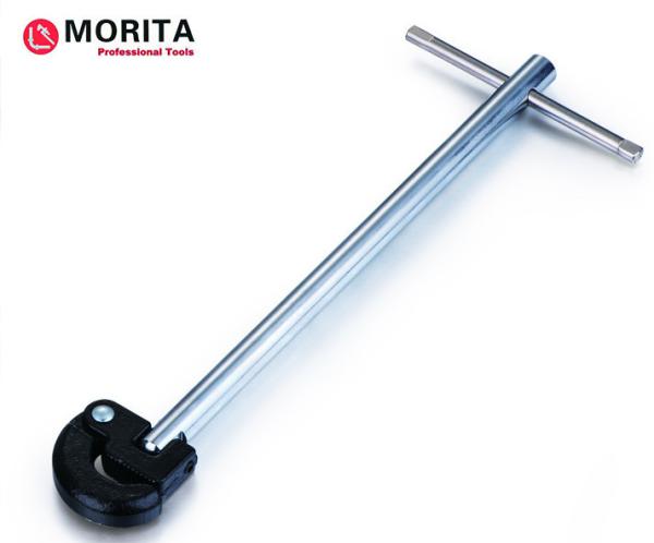 280mm/11" basin pipe wrench self-adjustable in 180 degree range carbon steel