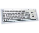Waterproof Dustproof Industrial PC Keyboard IP65 / IK07 With Trackball Violence