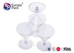 Anniversary Plastic Champagne Glasses 138Ml PS Disposable Champagne Flutes