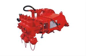 China JY-HT400 Horizontal Single Acting Three Cylinder Plunger Pump Alloy Steel Forged factory