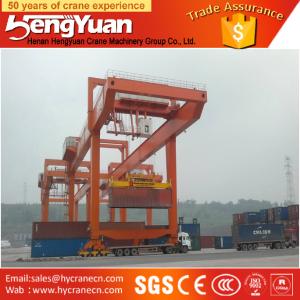 China 40.5 ton Rubber Tyre Container Gantry Crane factory