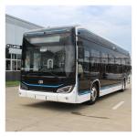 10.5m Inner City Bus Low Entrance Pure Electric Bus 30 Seats Battery Capacity