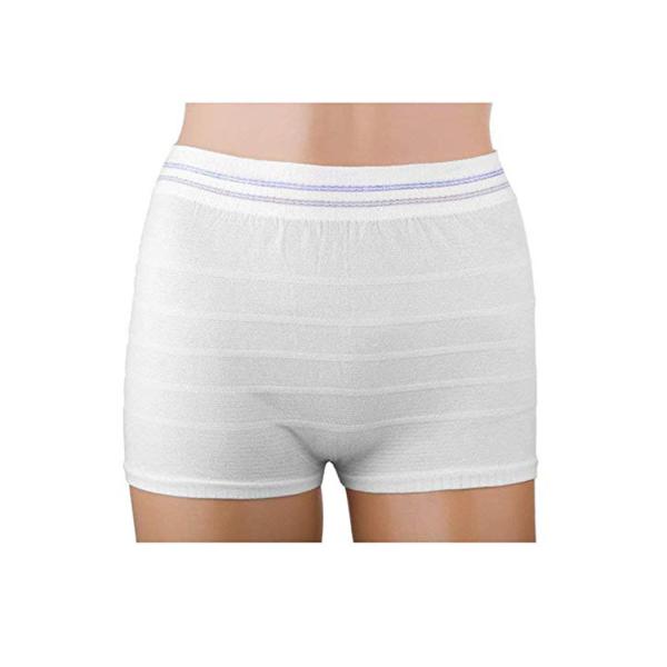 China OEM Surgical Medical Mesh Panties seamless Washable polyester spandex Material factory