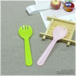 Colorful Disposable Cake Spork,Colorful Plastic Sporks For Birthday Wedding