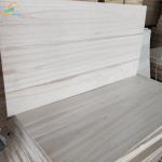 Natural Or Bleached Paulownia Wood 2440x1220mm M3 For Solid Wood Panel