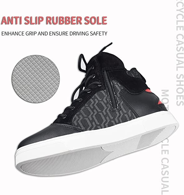Elcyco Motorcycle Riding Shoes Anti Skid