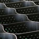 150mm Height China Texured Perforated HDPE Geocell Supply For Road Slope